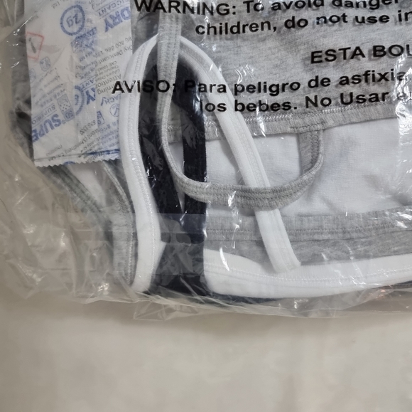 NWT 3 fruit of the loom sports bras - Picture 2 of 3